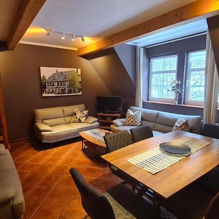 Appartements Im "Landhaus Am Frohnauer Hammer" Annaberg-Buchholz Exterior foto