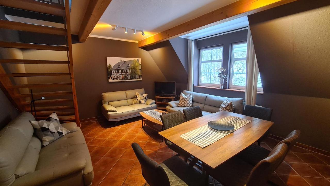 Appartements Im "Landhaus Am Frohnauer Hammer" Annaberg-Buchholz Exterior foto